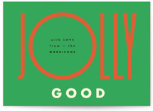 Jolly Good Holiday Cards