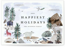 Winter Ice Holiday Cards