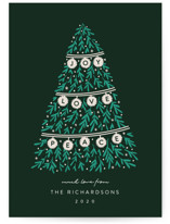 Banner Tree Holiday Cards