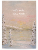 Calm and Bright Holiday Cards