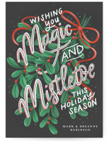 Magic and Mistletoe Holiday Cards