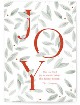 finding joy Holiday Cards