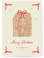 Warm Gingerbread Holiday Cards
