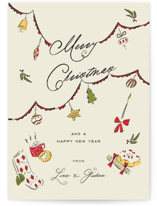 Garland Cheer Holiday Cards