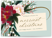 festive tag Holiday Cards