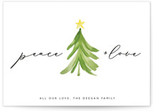 Simple Tree Holiday Cards