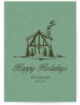 Christmas Cabin Holiday Cards