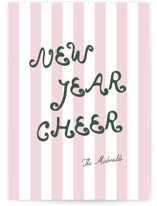 Curly Font Holiday Cards