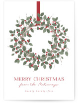 Classic Wreath Holiday Cards