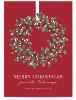Classic Wreath Holiday Cards