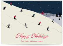 Ski Season Holiday Cards