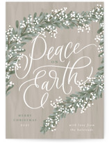 Peace Garland Holiday Cards