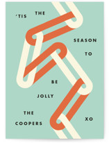 Chain Stitch Holiday Cards