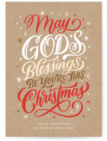 God's Blessings Holiday Cards