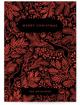 Leaping Reindeers Holiday Cards