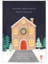Gingerbread House Holiday Cards