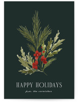 Simple Sprig Holiday Cards