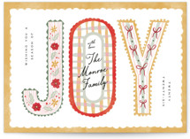 Joy Ribbon Holiday Cards