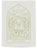 Nativity Scene Holiday Cards
