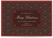 Poinsettia Holiday Cards