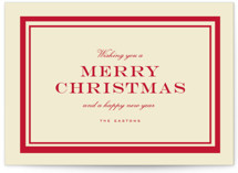 classic Christmas Holiday Cards