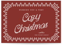 Coziest Christmas Holiday Cards