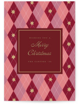 Argyle Holiday Cards