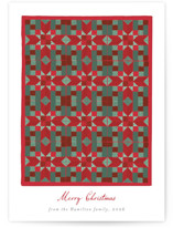 Quilted Stars Holiday Cards
