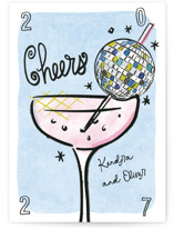 Disco Cocktail Holiday Cards