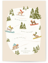 Snow Dogs Holiday Cards