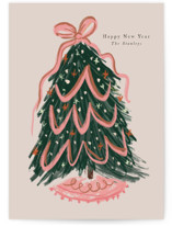 merry christmas tree Holiday Cards