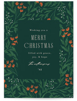 Festive Blooms Holiday Cards