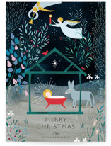 Nativity Garden Holiday Cards