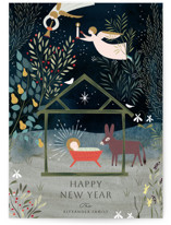 Nativity Garden Holiday Cards