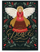 Shimmering Peace Holiday Cards