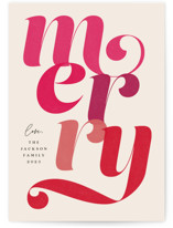Let's Get Merry Holiday Cards