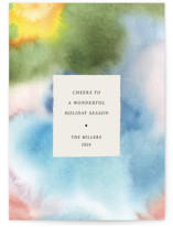 colorful season Holiday Cards