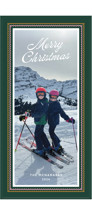 Sunny Frame Tall Holiday Cards