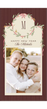 Wreath Frame Tall Holiday Cards