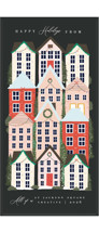 Holiday Village Tall Holiday Cards