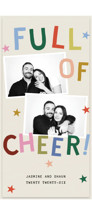 Full of Joy (& Cheer) Tall Holiday Cards