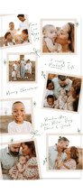 Personal Note Tall Holiday Cards