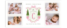 Family Crest Tall Holiday Cards
