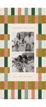Stripes of Joy Tall Holiday Cards