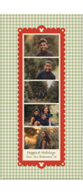 Disney’s Mickey Vintage photo strip Tall Holiday Cards