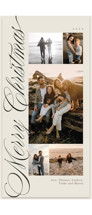Curly Tall Holiday Cards