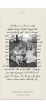 Handwritten Holiday Tall Holiday Cards