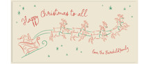 And to all a good night Tall Holiday Cards