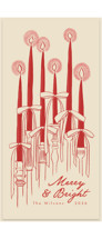 Aglow Tall Holiday Cards