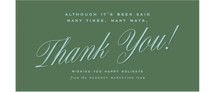 Many Ways Tall Holiday Cards